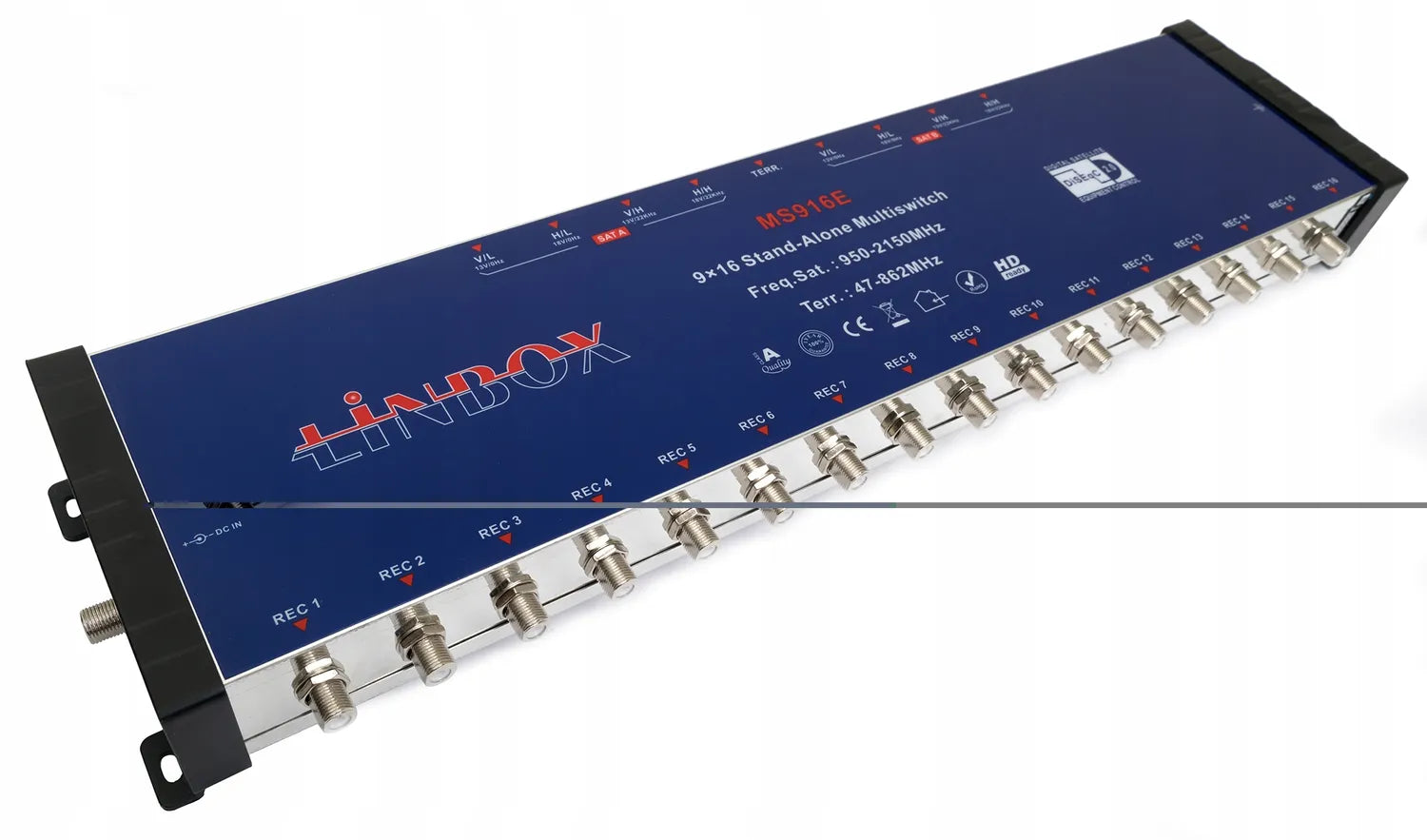Multiswitch 9 wejść 16 wyjść Linbox 9/16 9x16