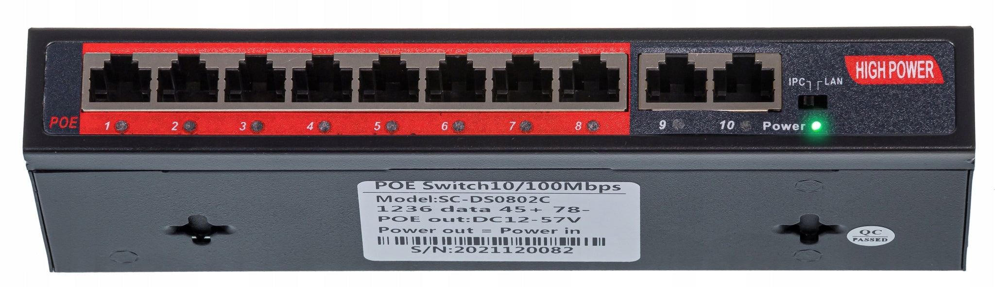 Aukcja 3 - switch poe