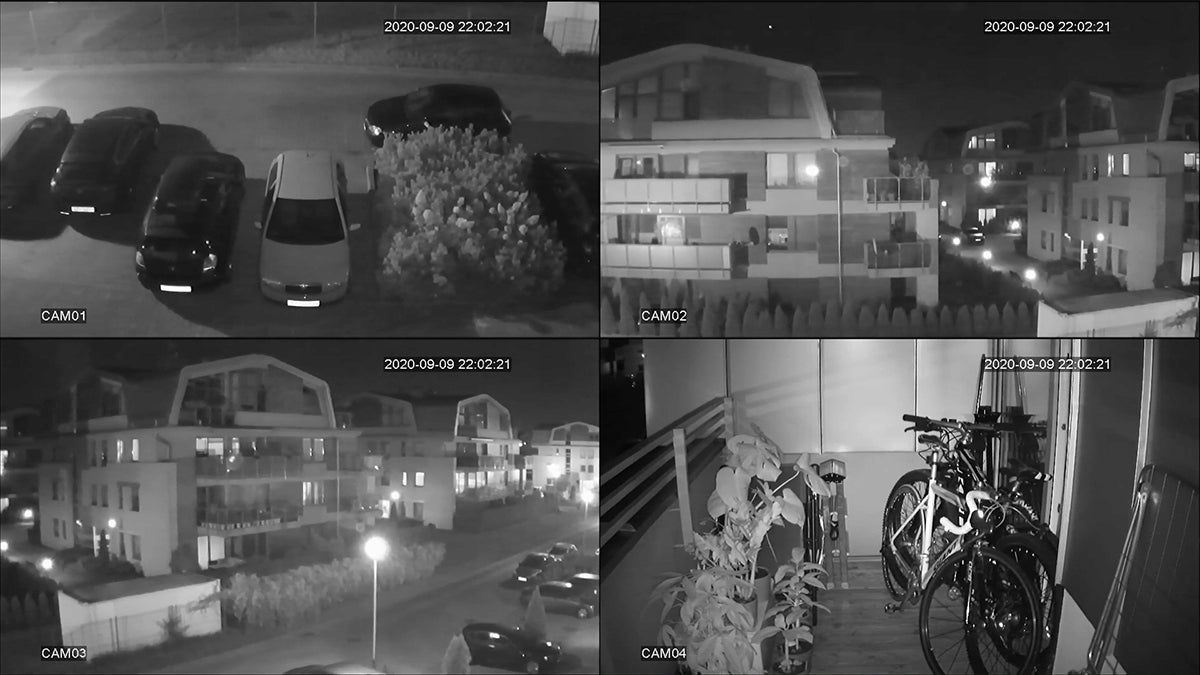Rejestrator IP na 8 kamer