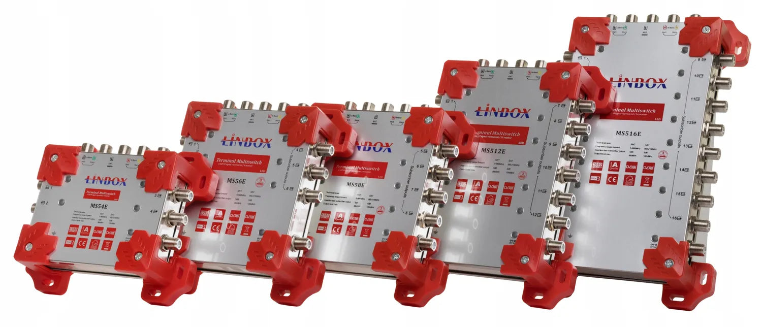 Multiswitch 5 wejść 12 wyjść Linbox 5X12 5/12