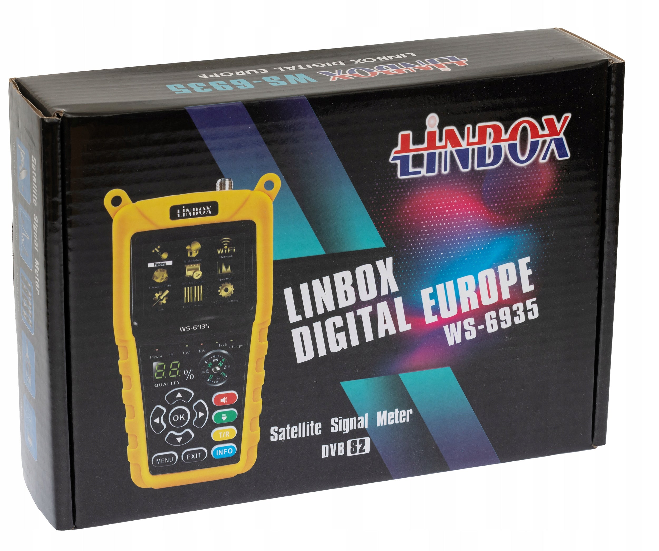 Miernik satelitarny Linbox WS-6935 DVB-S2 podgląd