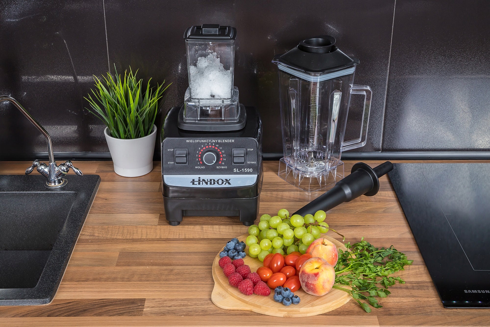 4w1 blender kielichowy młynek kubek 4500W 2L