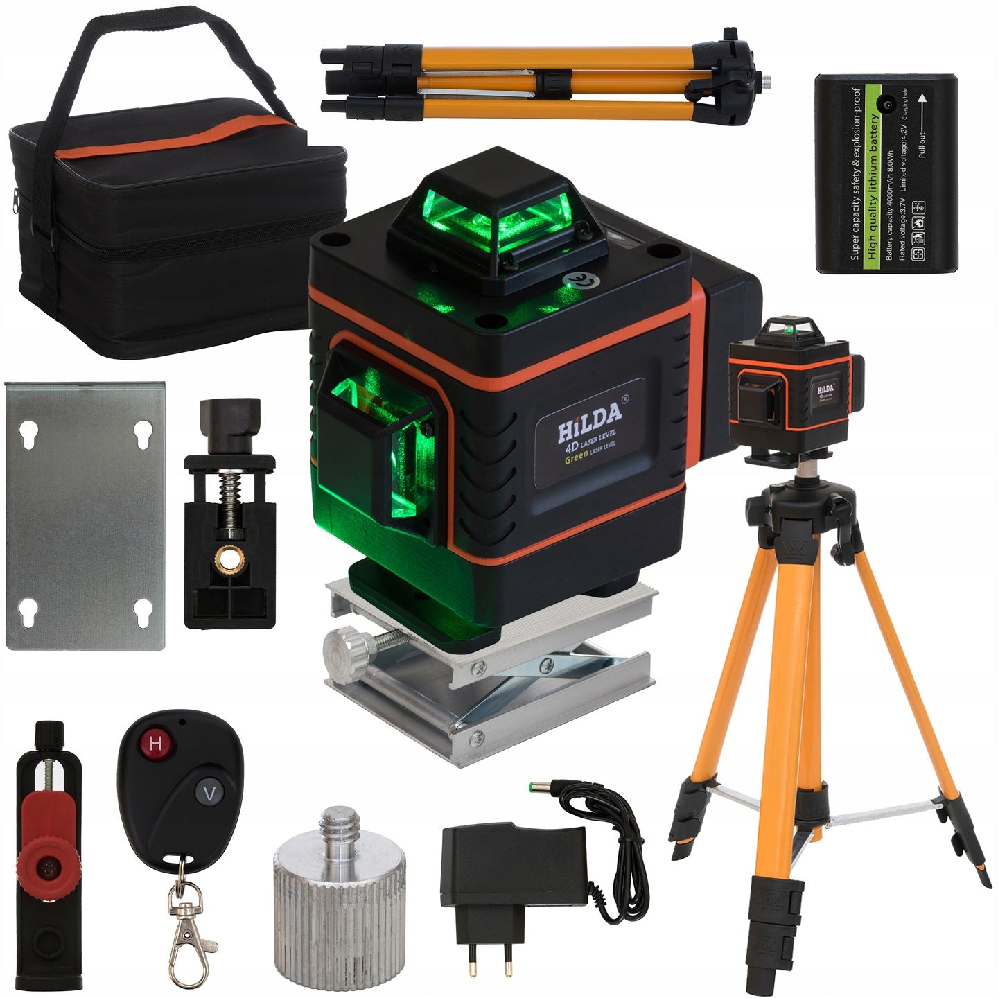 Tyczka statyw 4m do lasera poziomicy laserowej