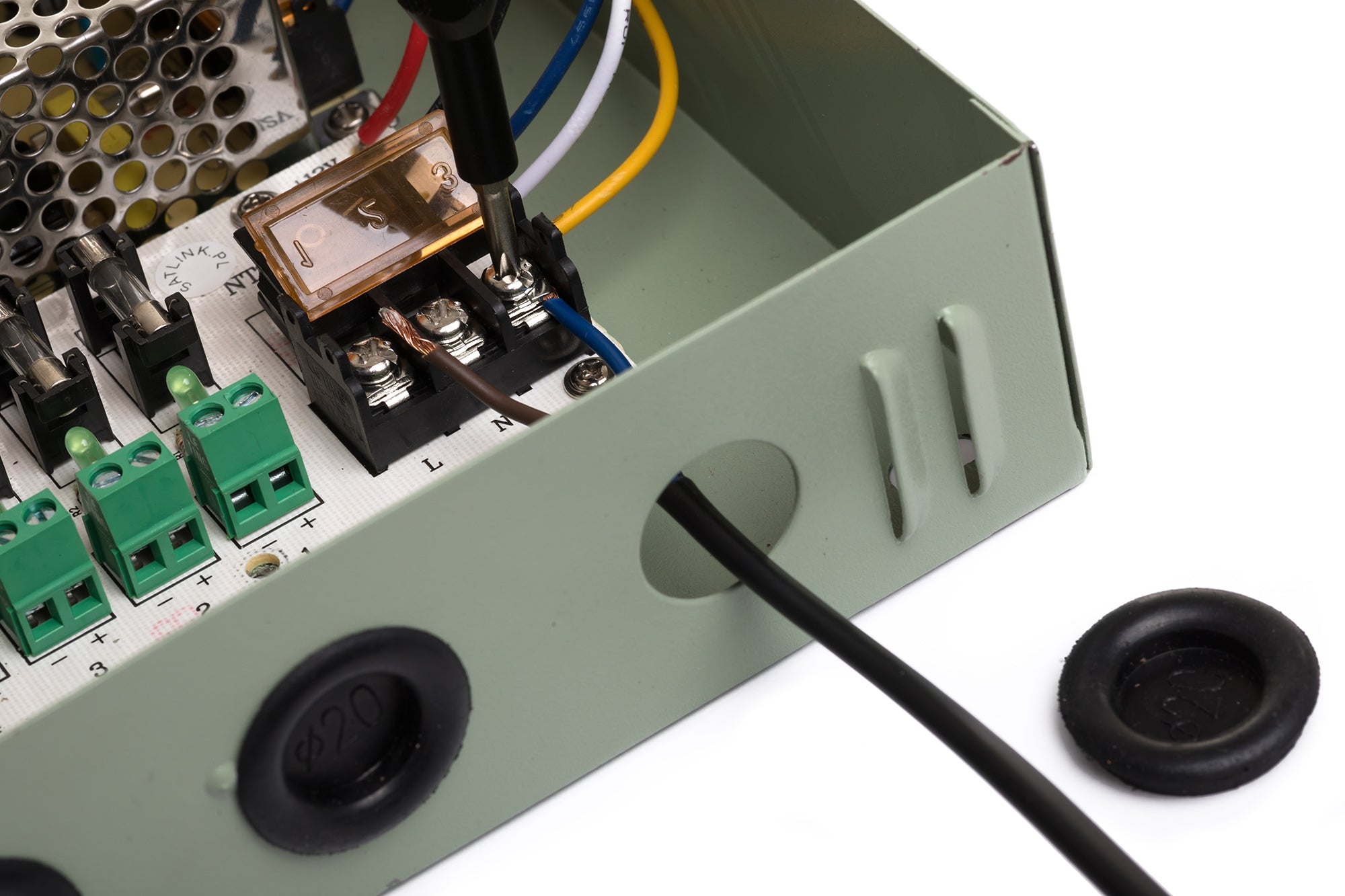 Zasilacz CCTV 12V 15A MAX 9 kamer monitoring