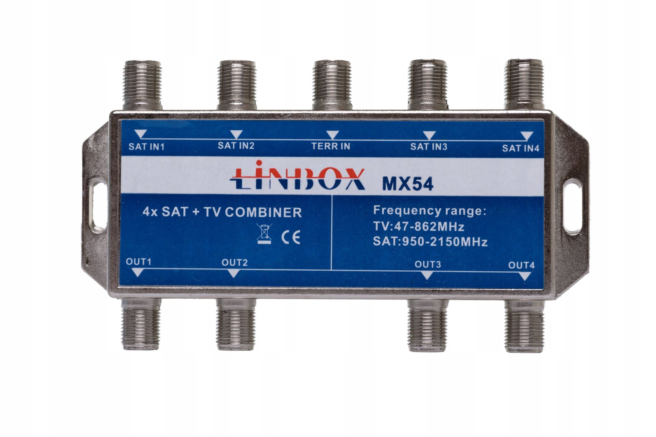 Zwrotnica 5/4 Linbox 4XSAT 1XDVB-T