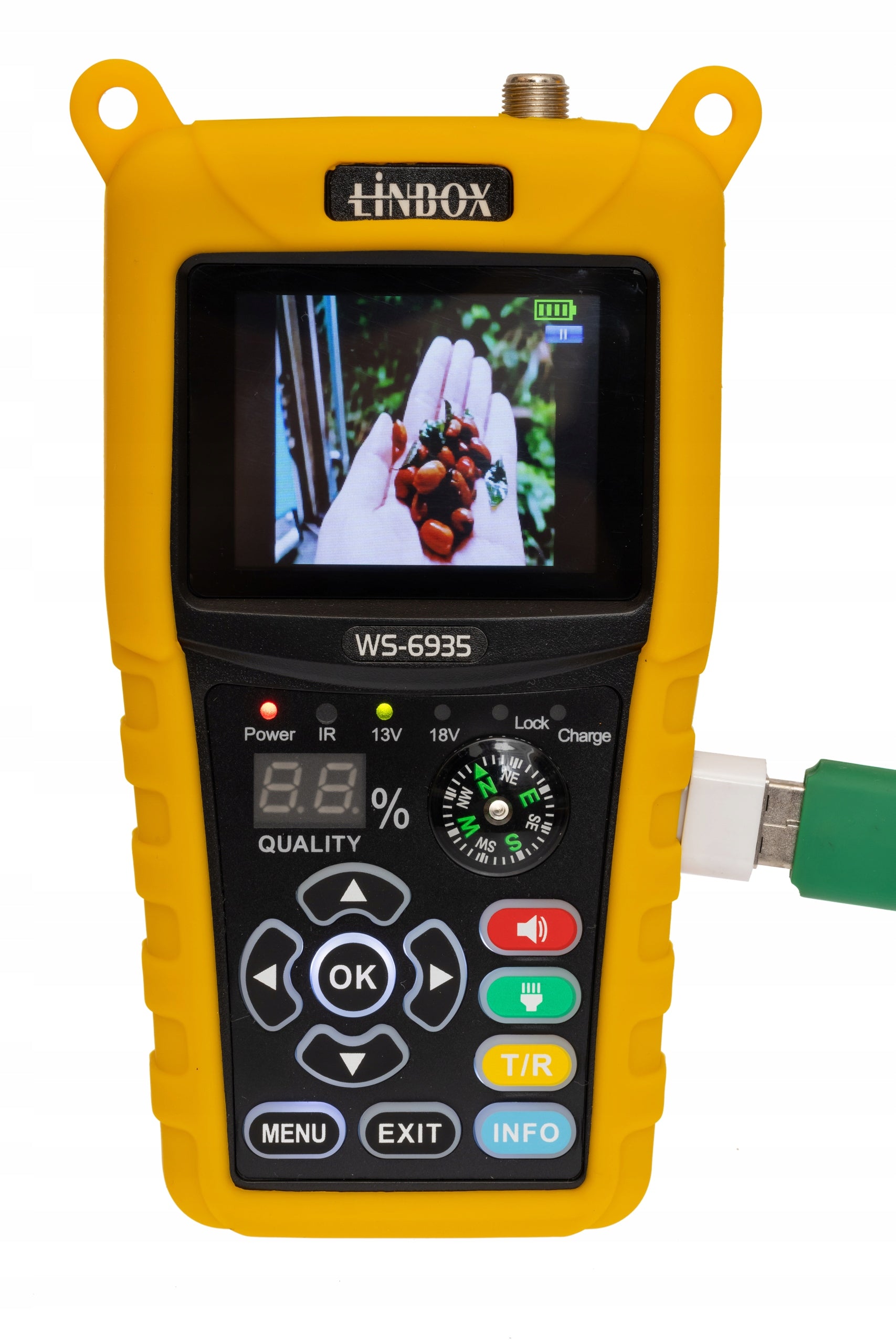 Miernik satelitarny Linbox WS-6935 DVB-S2 podgląd