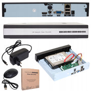 Rejestrator IP na 8 kamer