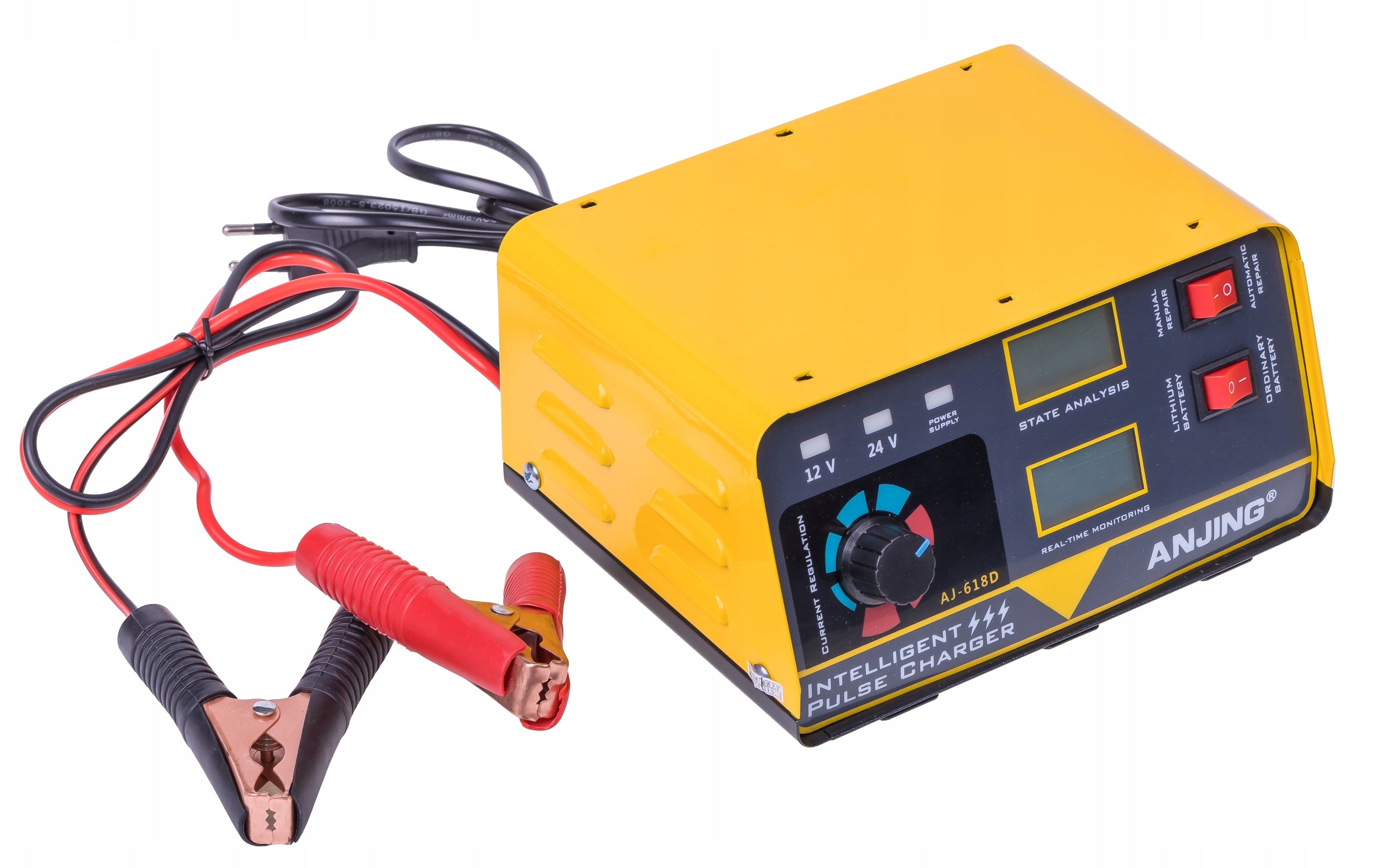 Prostownik Samochodowy do Akumulatorów AGM start-STOP 24V 12V 20A