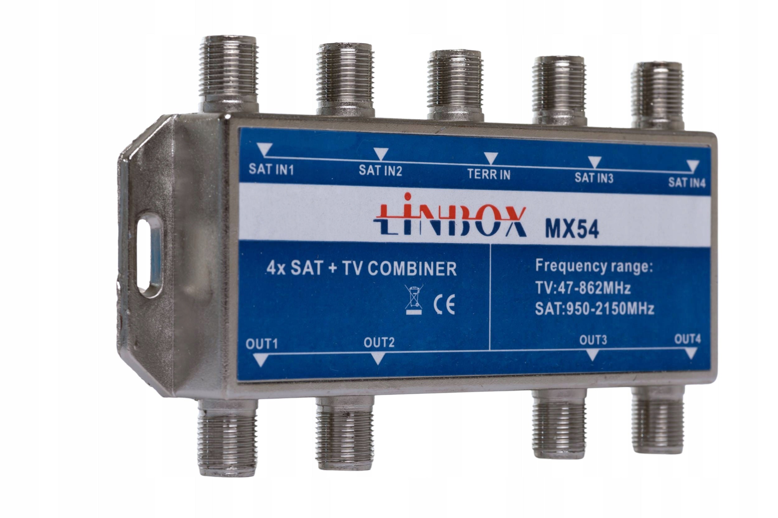Zwrotnica 5/4 Linbox 4XSAT 1XDVB-T