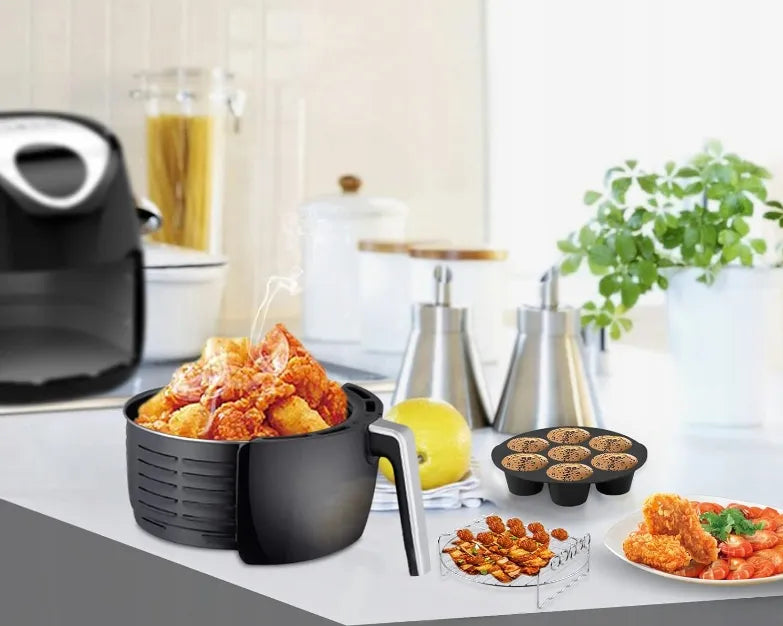 Akcesoria do pieczenia frytkownicy beztłuszczowej airfryer zestaw 17w1