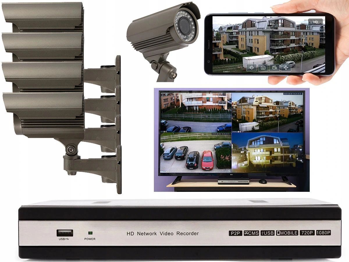 Zasilacz do kamer monitoringu 12V 30A 18 kamer