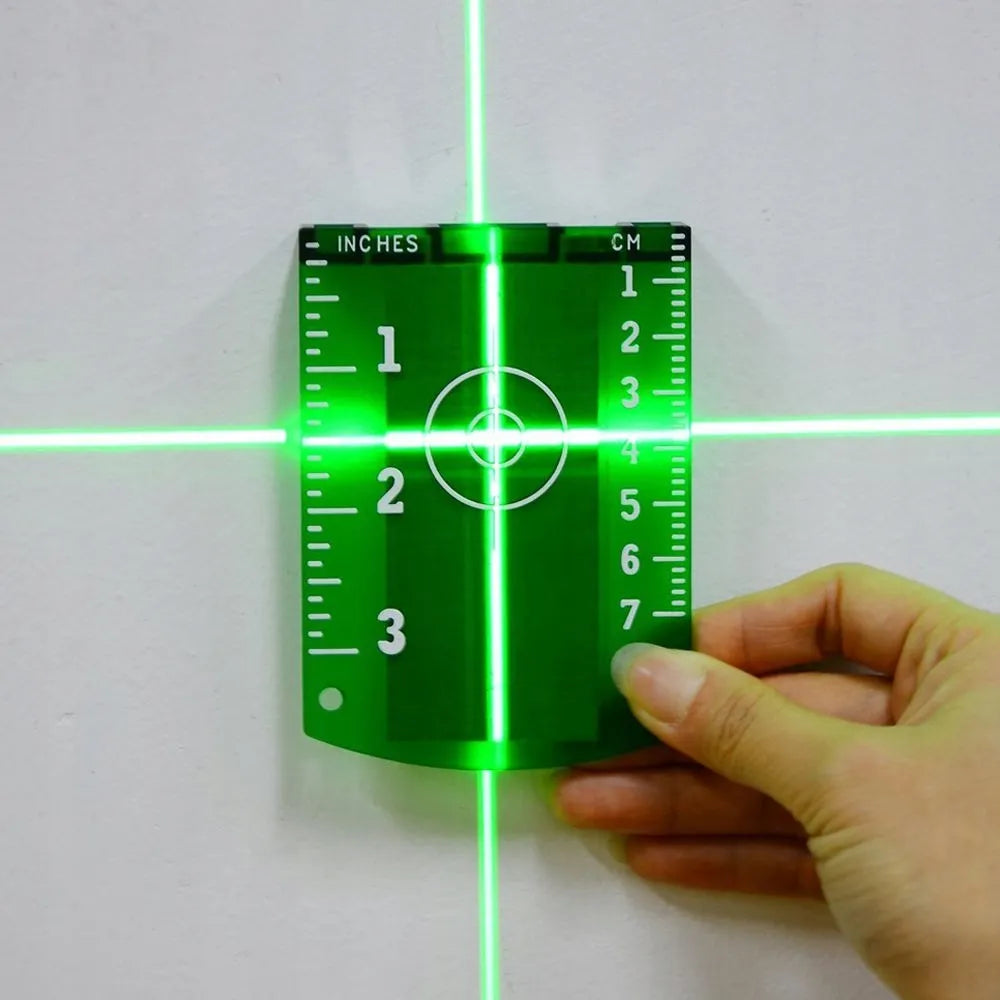 Płytka tarcza laserowa + okulary laserowe zielone