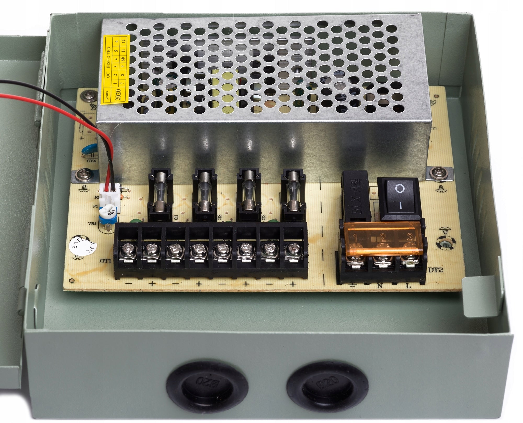 Zasilacz CCTV 12V 5A MAX 4 kamer monitoring