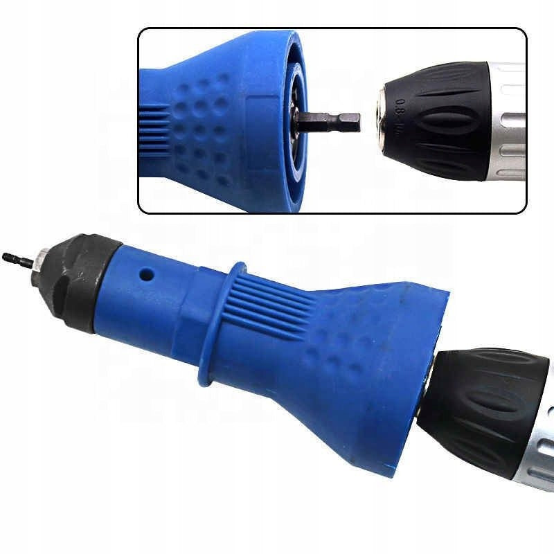 Nitownica adapter wkrętarkę przystawka wiertarki