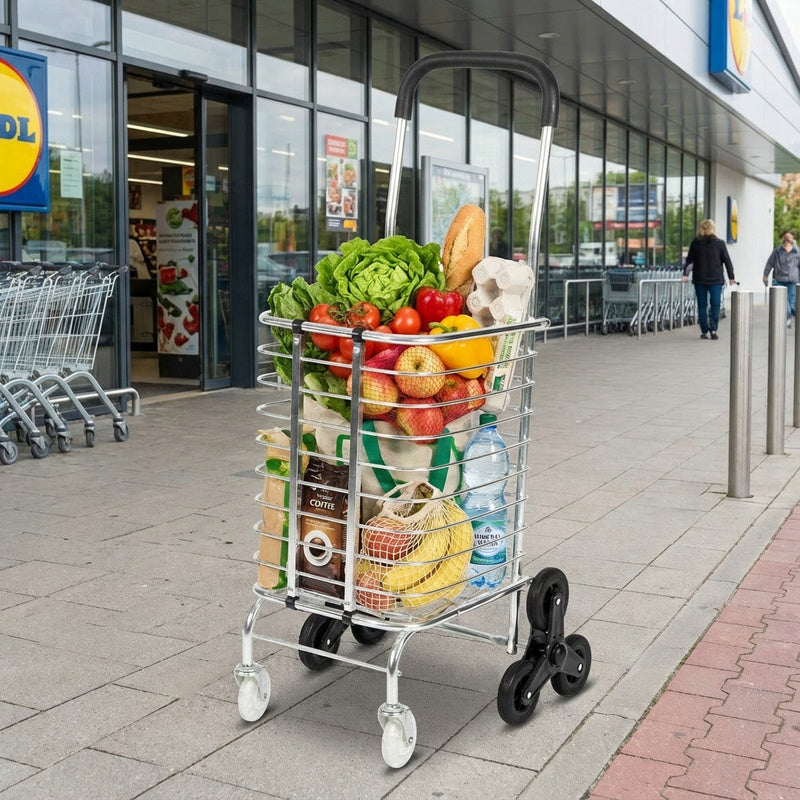 Torba wózek na zakupy kratka aluminiowa lekki