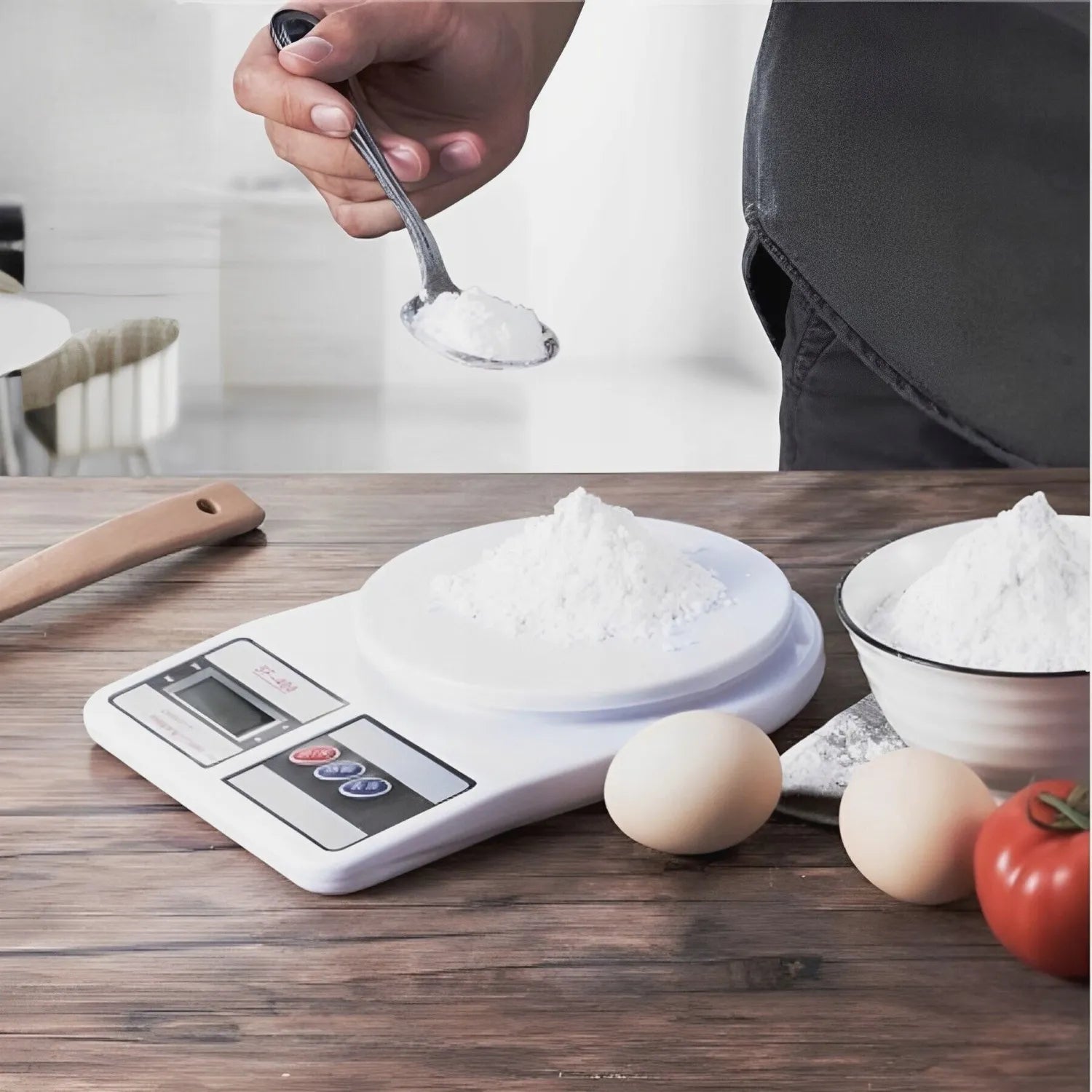 Waga kuchenna precyzyjna waga kuchenna biała 10 kg