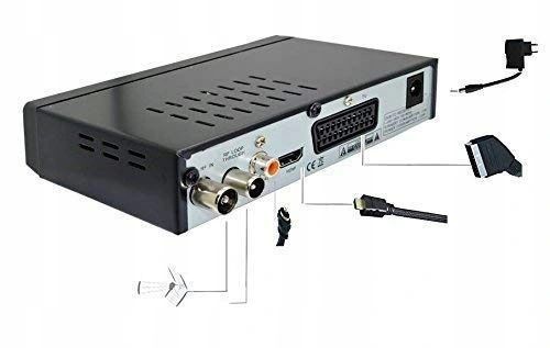 Tuner DVB-T2 dekoder cyfrowy HDMI TV naziemnej