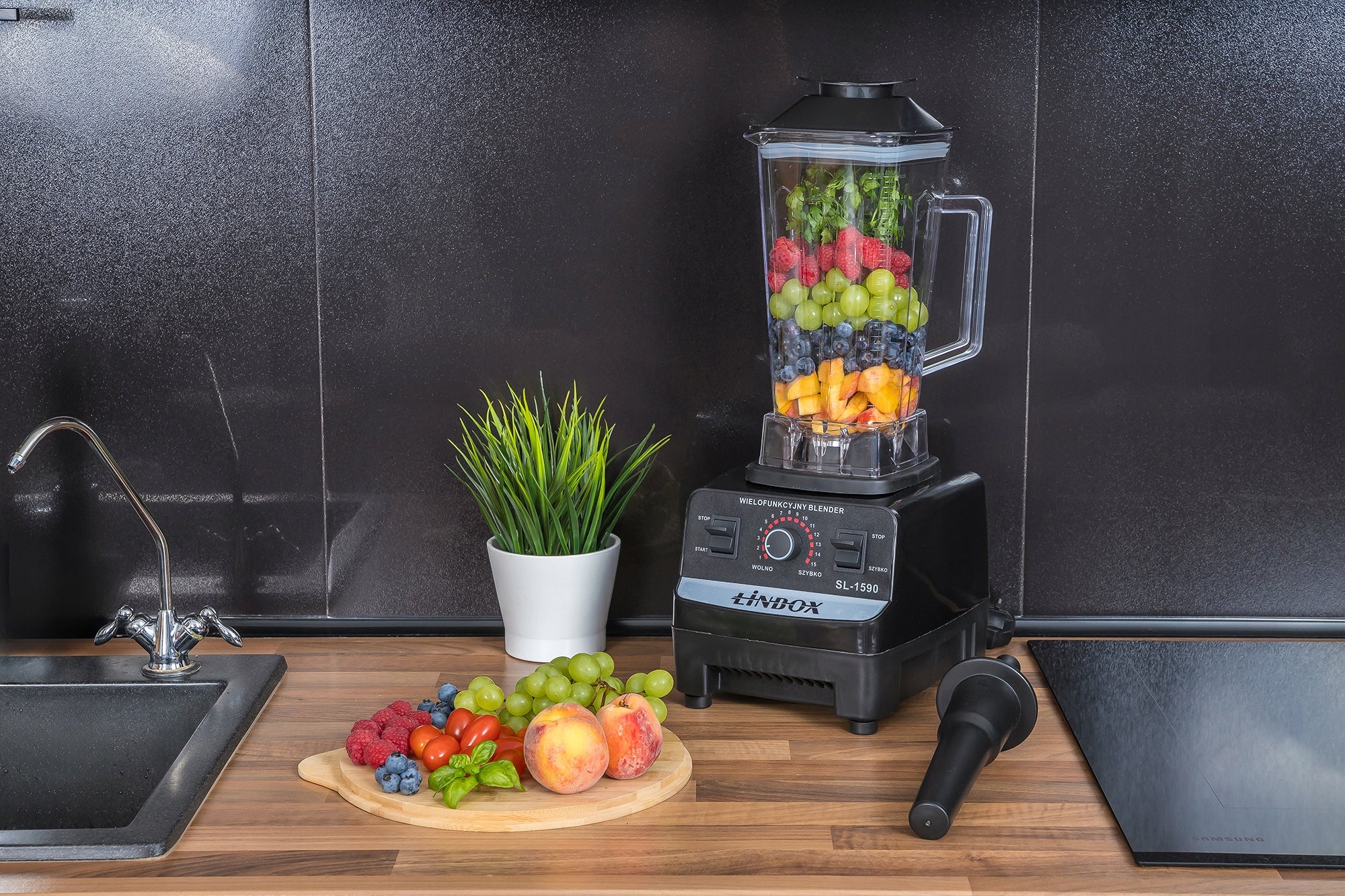 4w1 blender kielichowy młynek kubek 4500W 2L