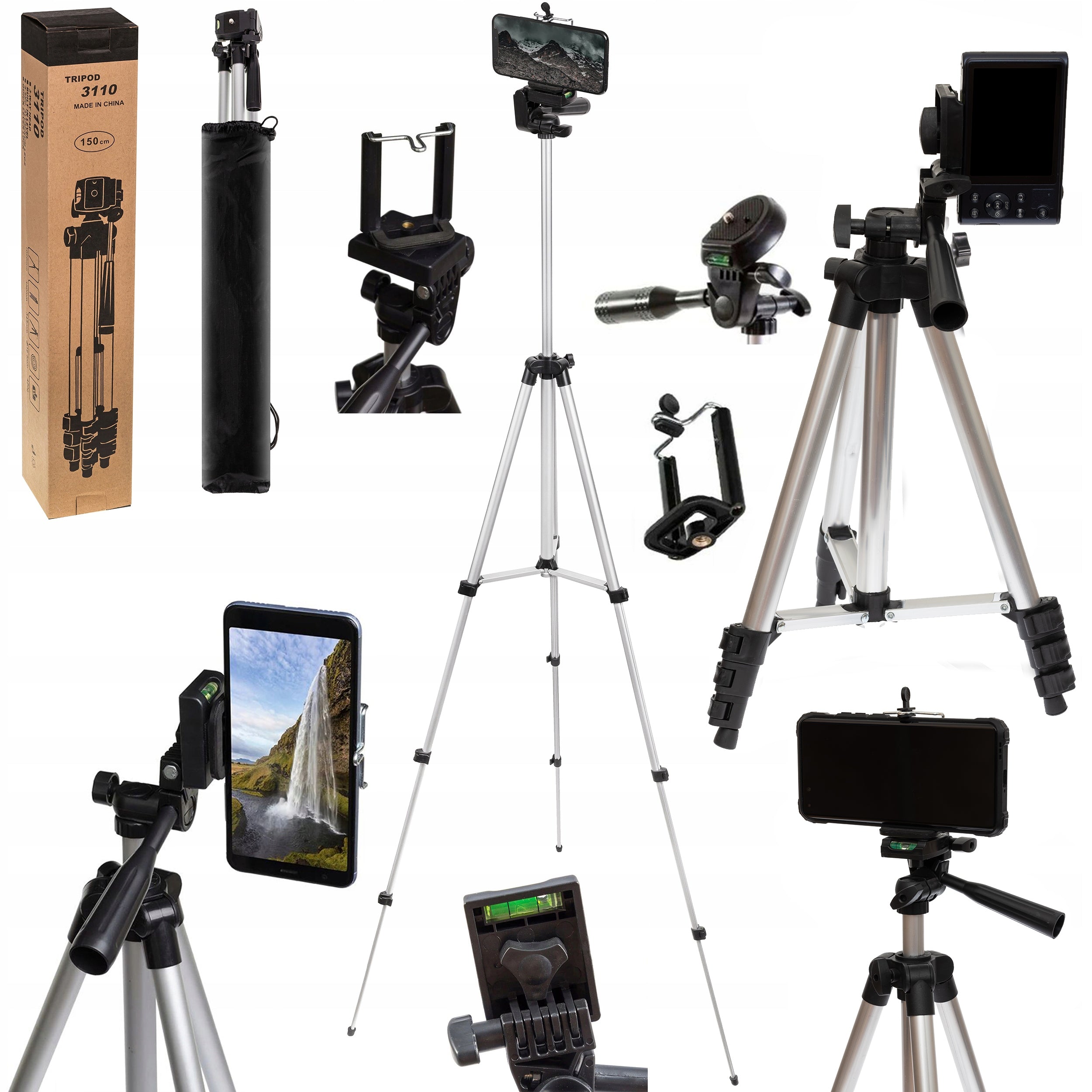 Statyw tripod uchwyt na aparat kamer WYS. 113 CM