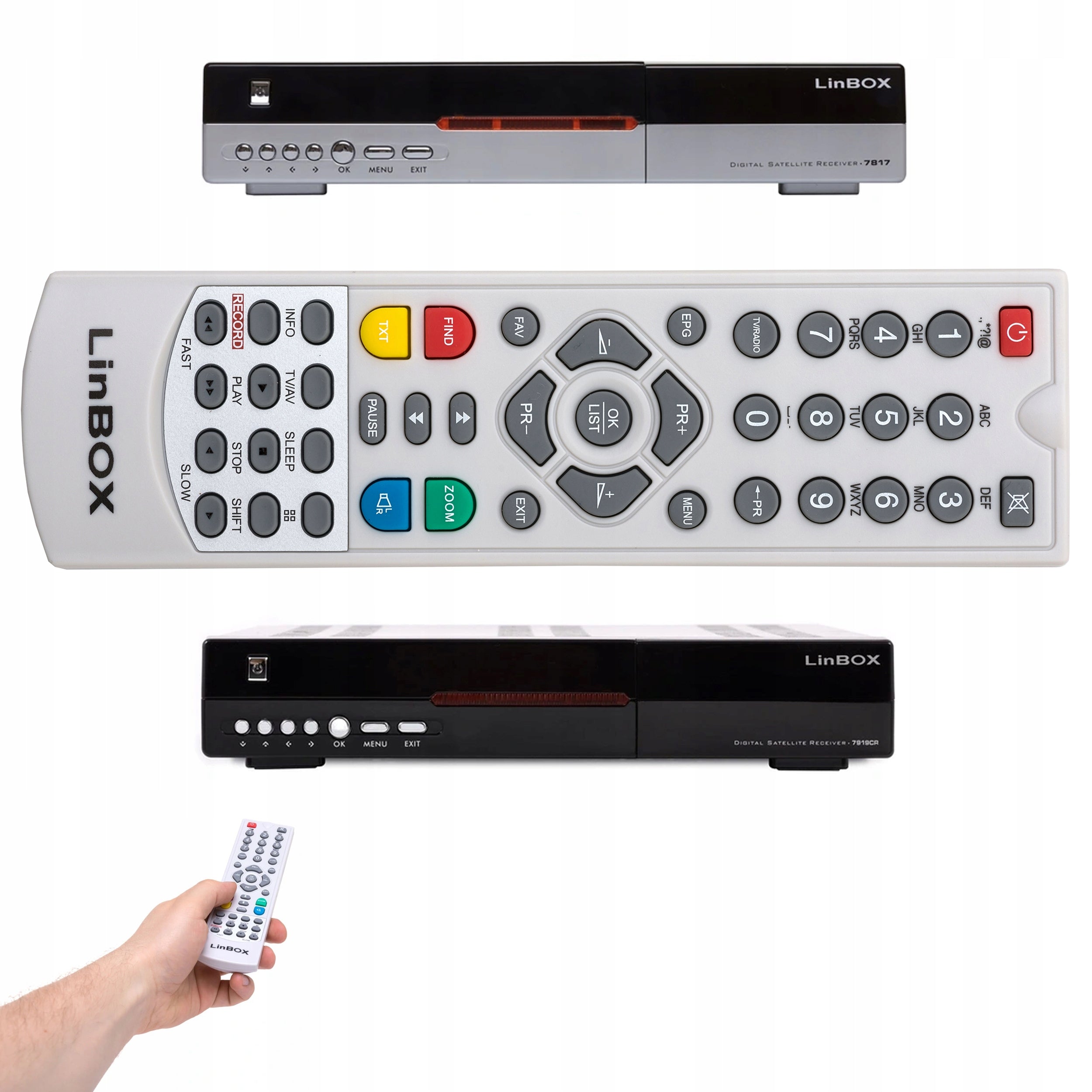 Pilot do tunera Linbox 7816 7817 7819 7919