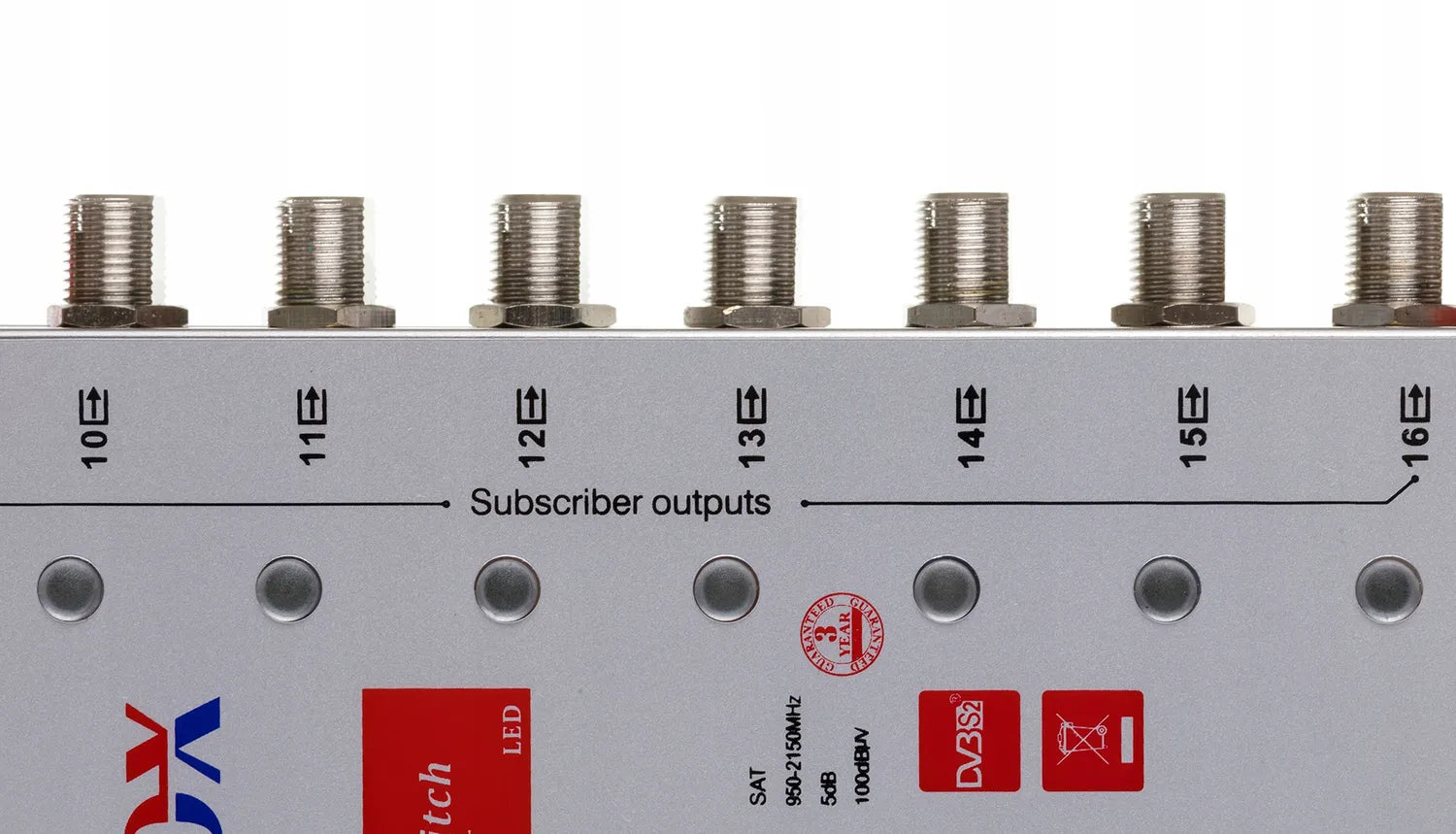 Multiswitch 5 wejść 16 wyjść Linbox 5X16 5/16