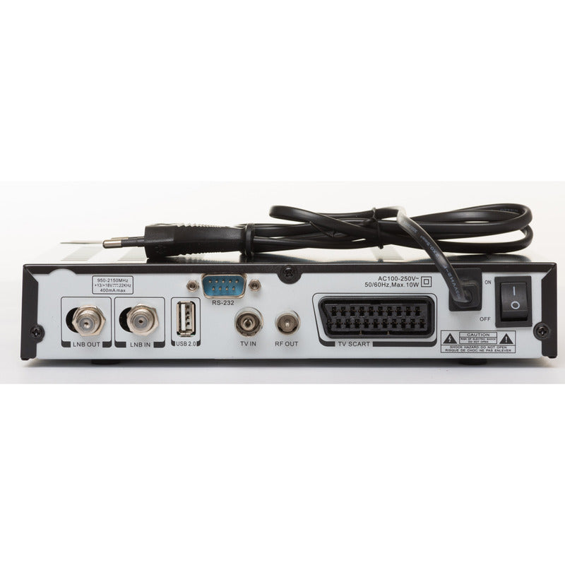 Tuner Satelitarny Linbox F17 DVB-S MPEG2 | 150+ Kanałów FTA Astra | USB Nagrywanie | Modulator RF