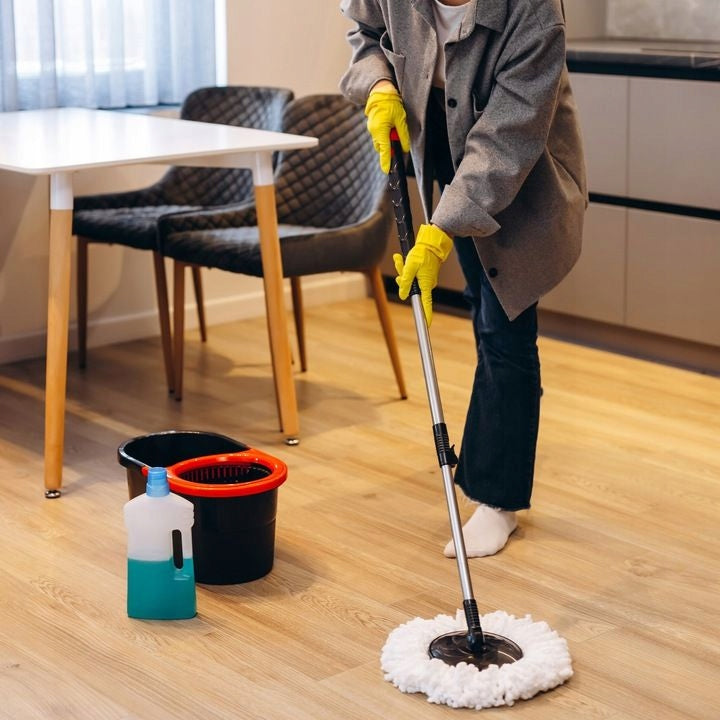 5x wkład do mopa obrotowego zapas mop koncówka nakładka chłonny ogrągły