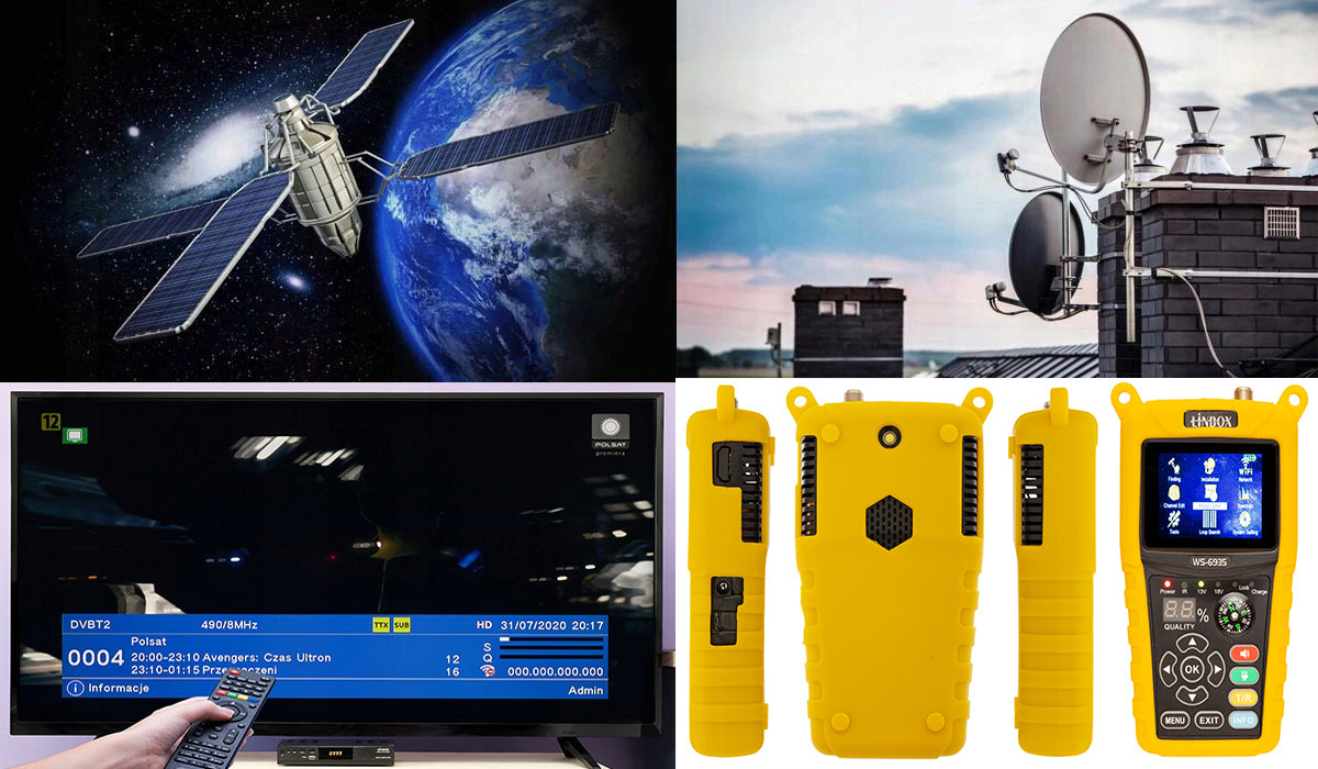 Miernik satelitarny Linbox WS-6935 DVB-S2 podgląd
