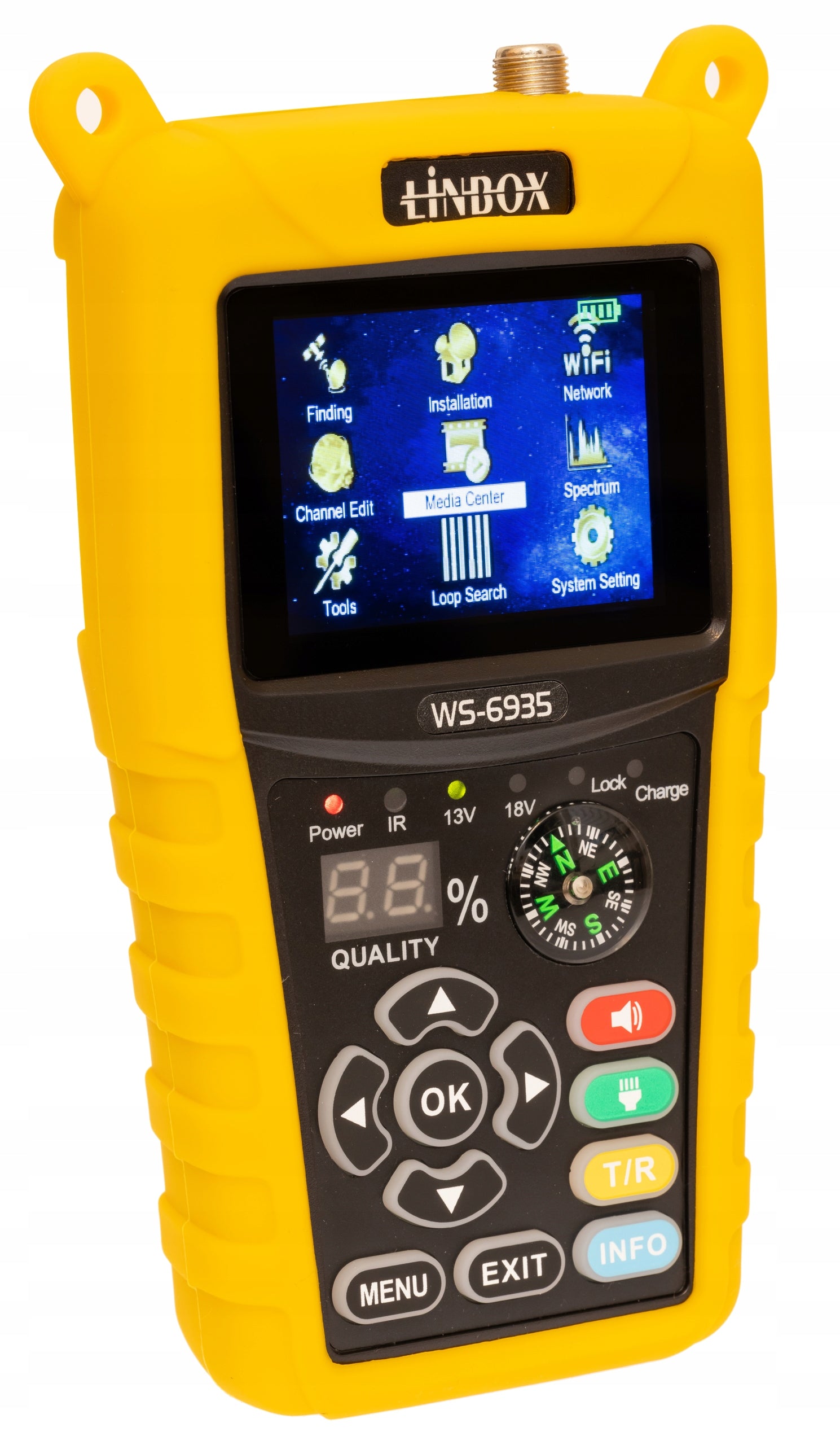 Miernik satelitarny Linbox WS-6935 DVB-S2 podgląd