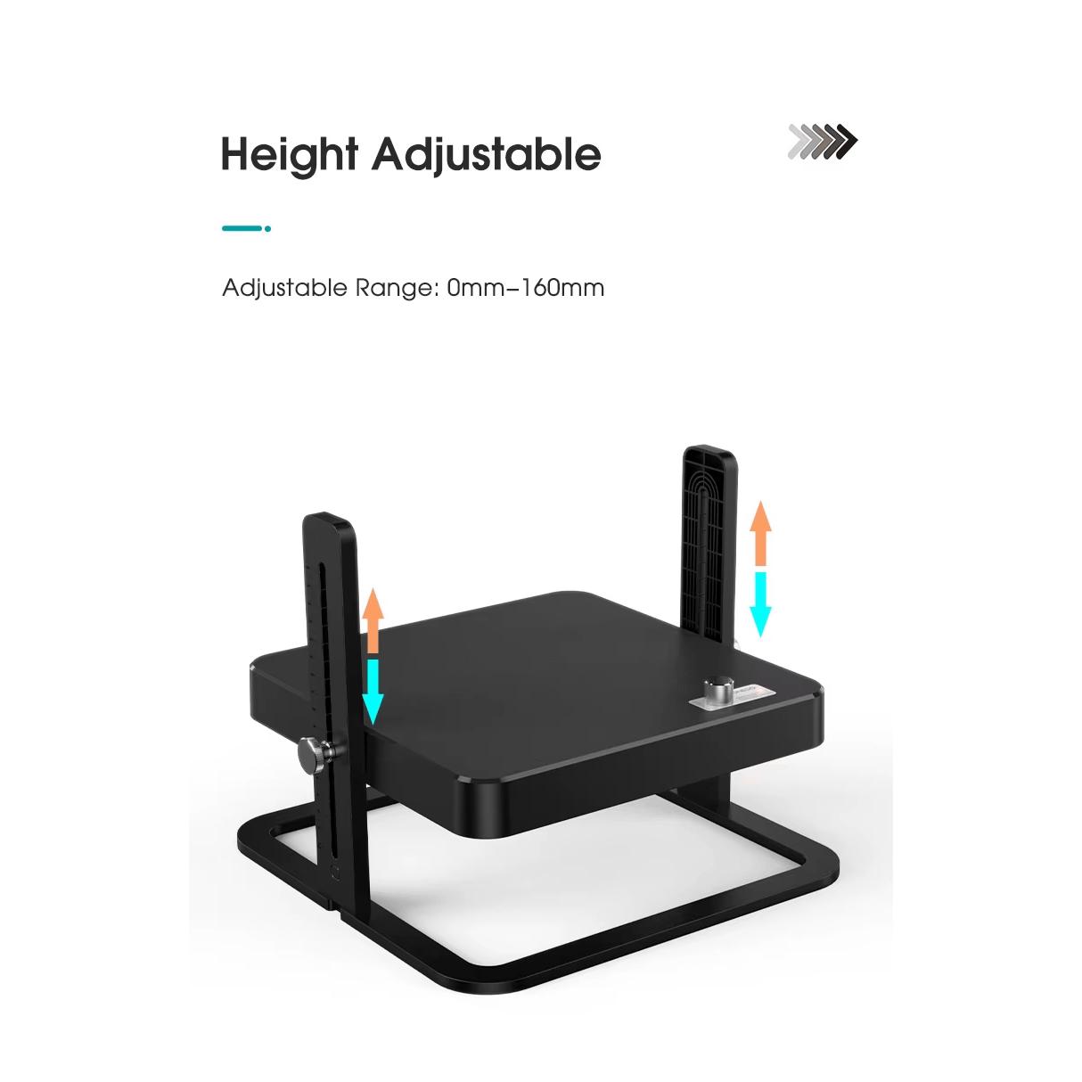 Sztuczna Kwoka YCT-20 Płyta Grzewcza 25x25 cm Podgrzewacz dla Piskląt Kurcząt Kaczek Przepiórek Energooszczędna 20W Regulowana Wysokość