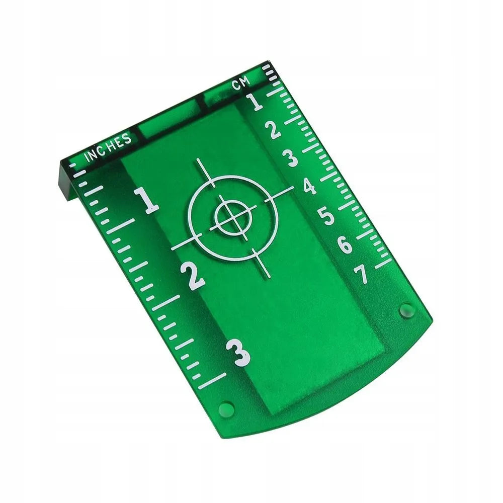 Płytka tarcza laserowa + okulary laserowe zielone
