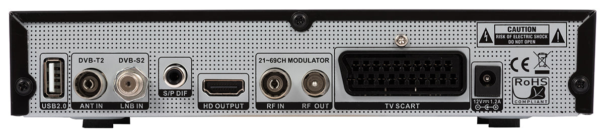 Tuner satelitarny combo ST20 do ciężarówki 12V