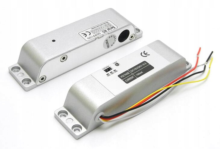 Zamek z ryglem elektromagnetycznym