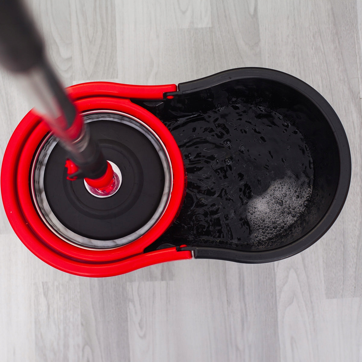 Mop Obrotowy rotacyjny 360 SPIN turbo 3w1 nakładki Mikrofibra Wiadro zestaw