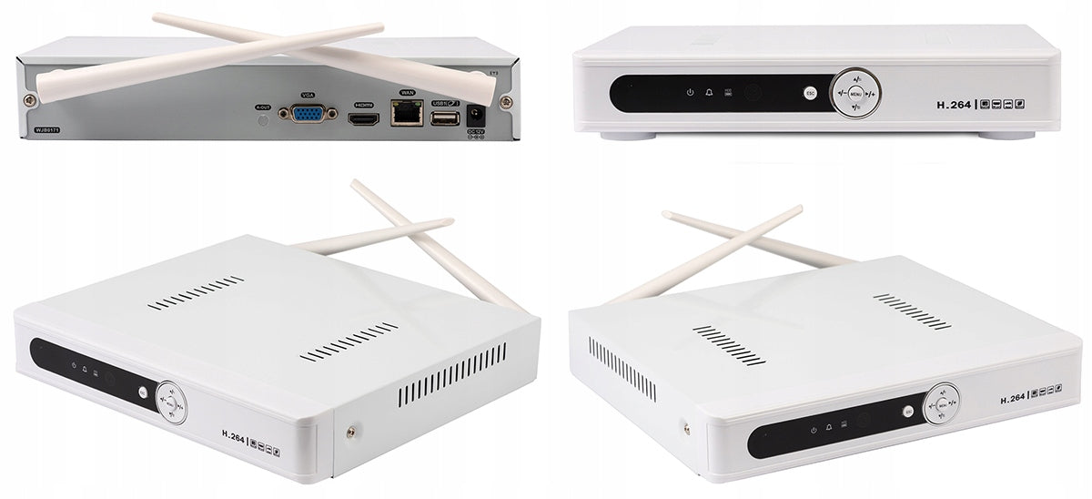 Monitoring WIFI rejestrator 4 kamery HD Android