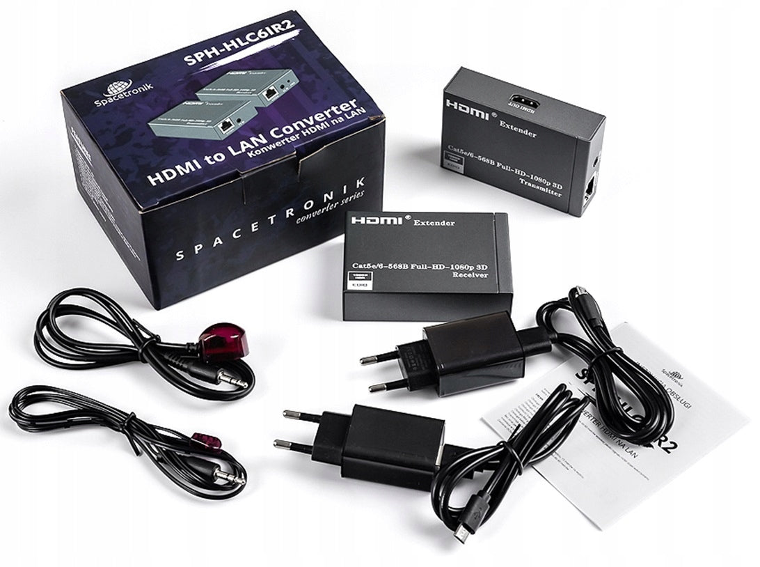 Konwerter Spacetronik Hdmi na LAN