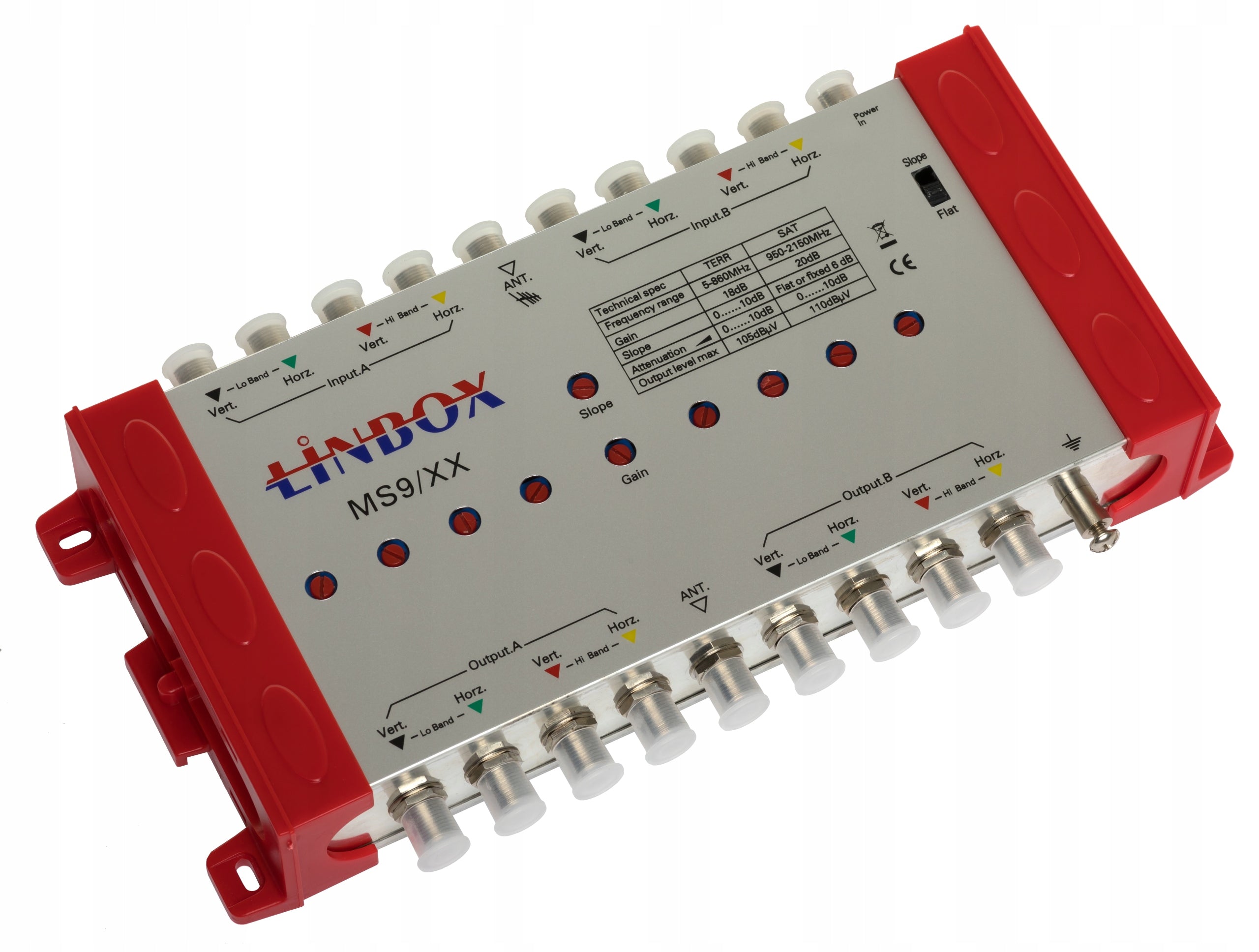 Wzmaciacz do multiswitch 5 wejść 32 wyjścia
