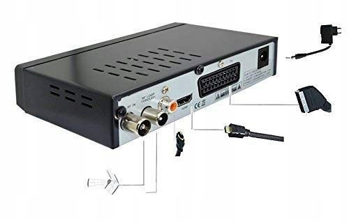 Tuner DVB-T2 dekoder cyfrowy HDMI TV naziemnej