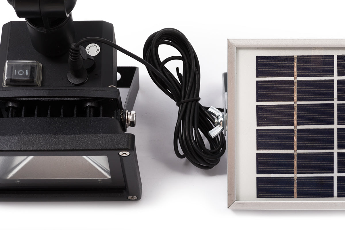 Lampa LED halogenowa solarna COB