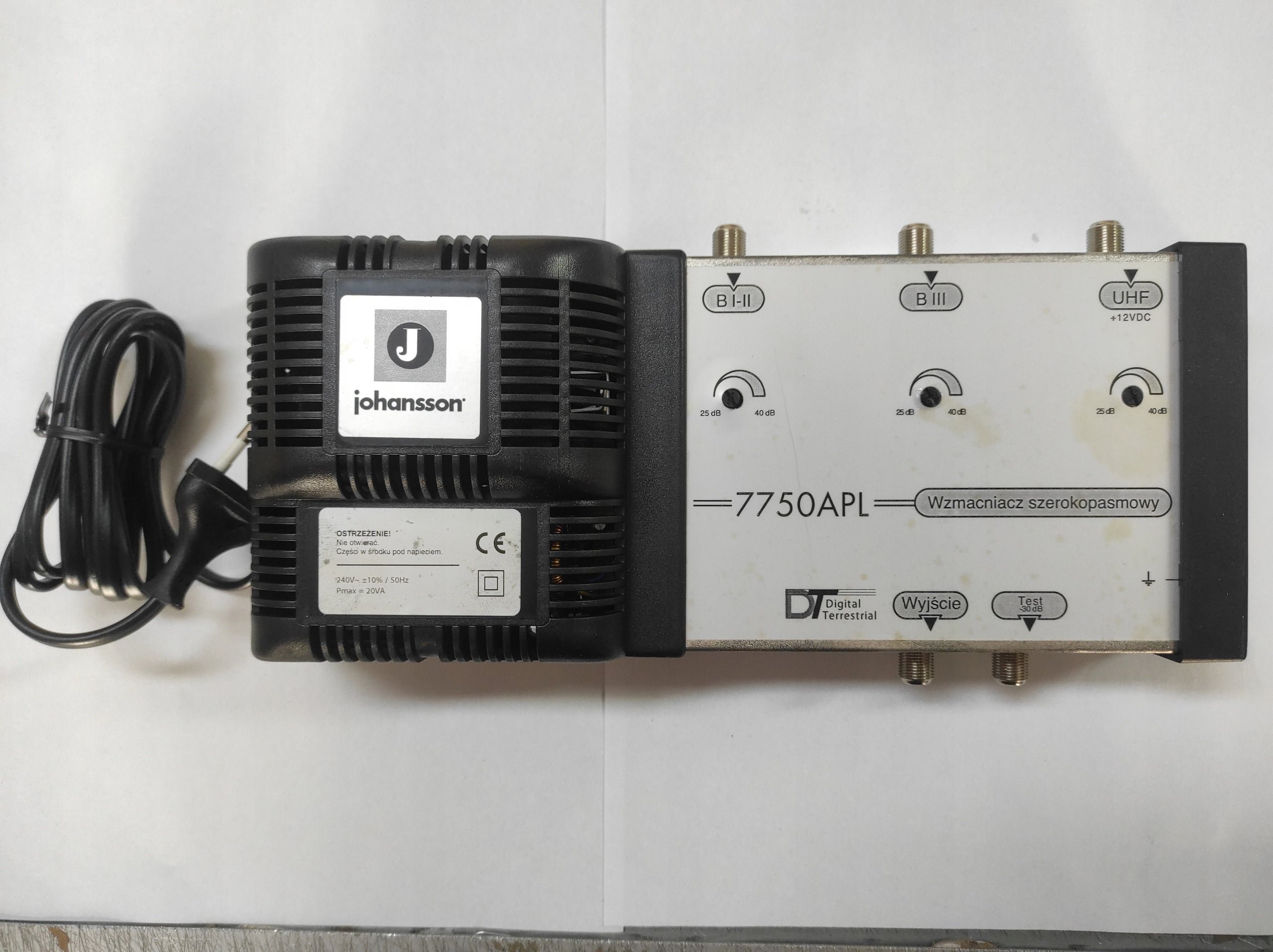 Wzmacniacz Johansson 7750APL