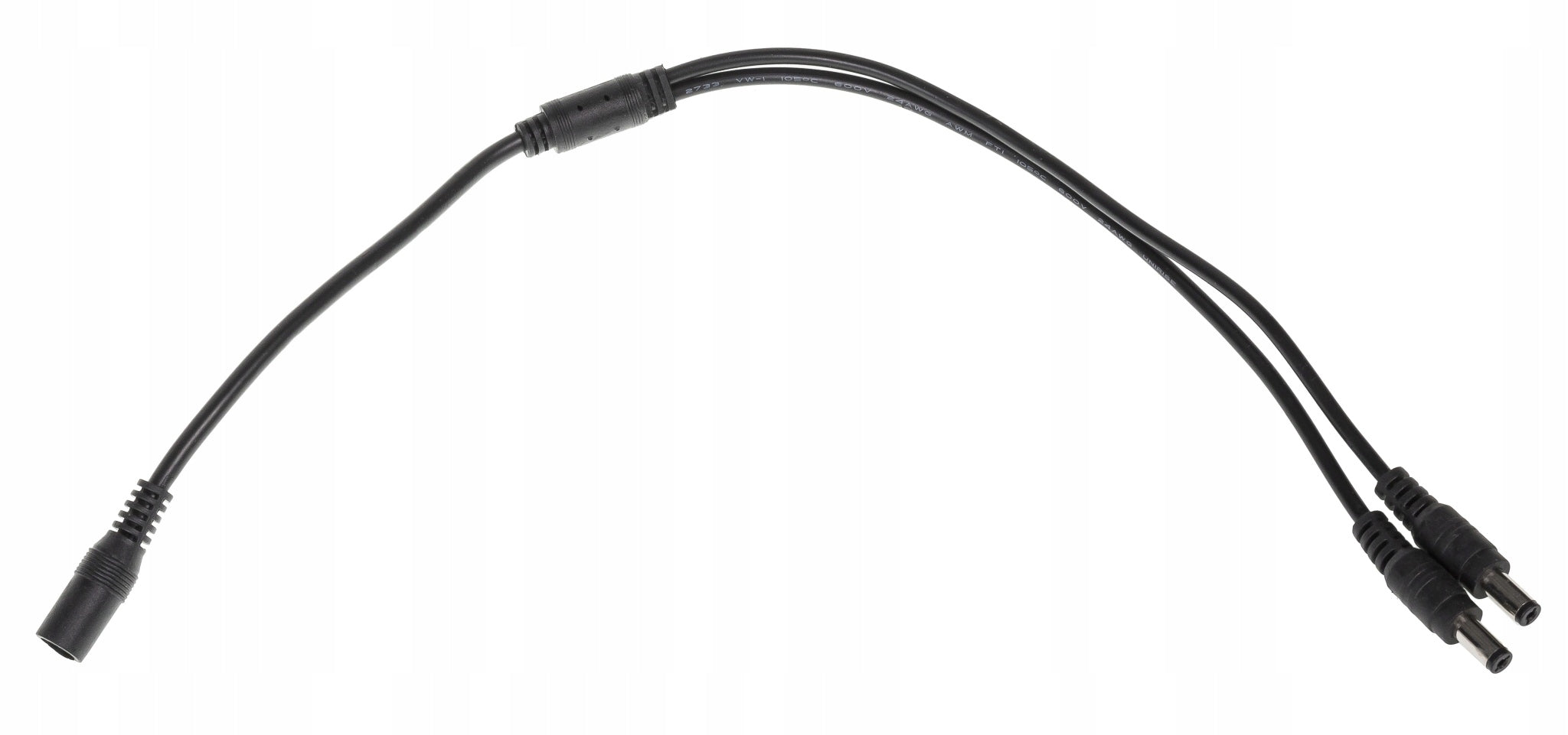 Kabel rozgałęźnik do taśm LED kamer DC 2,1x5,5 2x