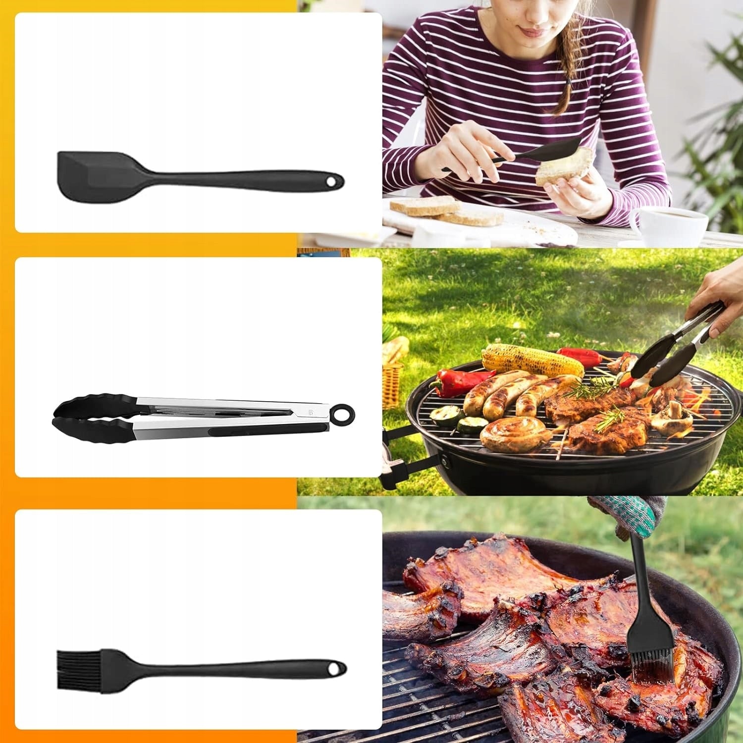 9-calowe akcesoria do airfryer,8-częściowy zestaw