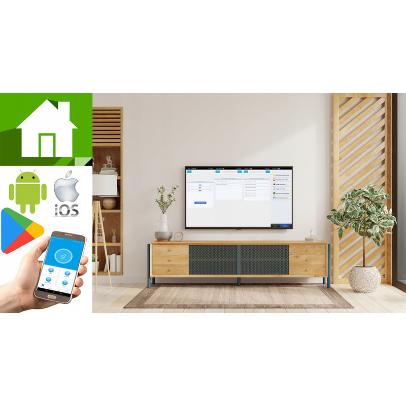 Przewodowy alarm LCD GSM APP Tuya senior Guard 1 2PIR