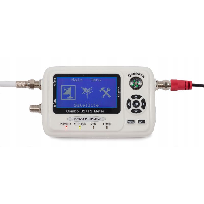 Miernik sygnału satelitarnego Sat-Link SF550 combo